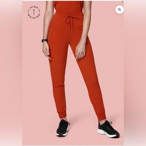 High-Waisted Orange Leggings